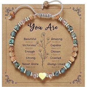 Inspirational Gifts For Women Birthday - Healing Natural Stone Bracelets,